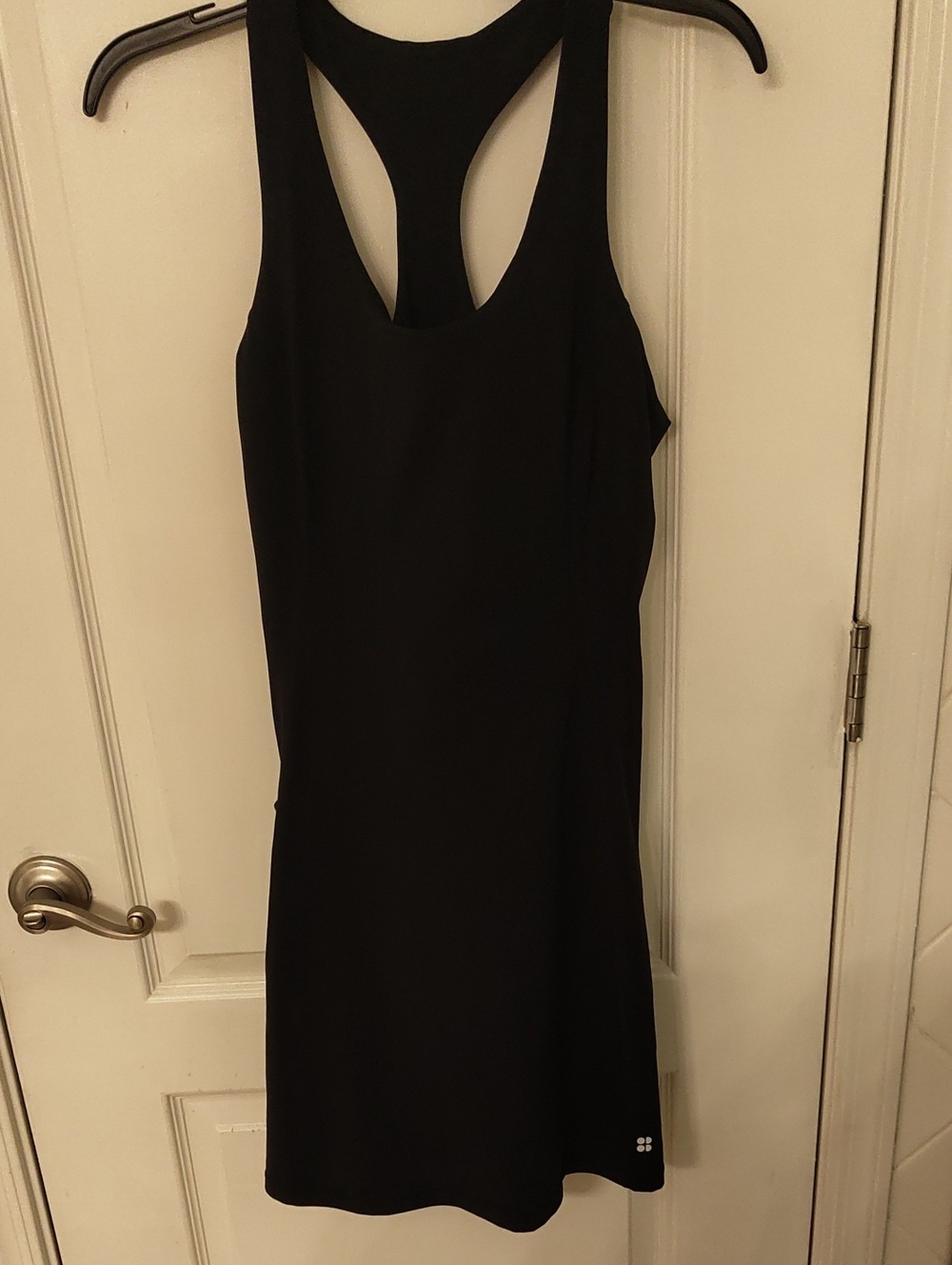 Sweaty Betty Black Racerback Mini Dress